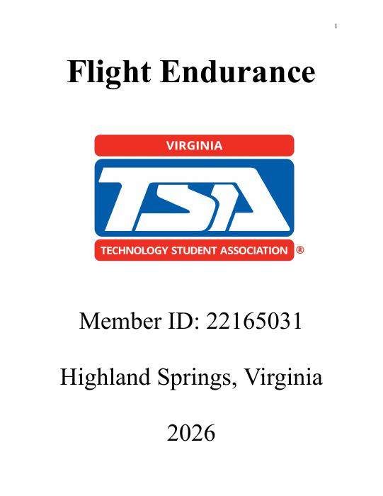 Flight endurance project preview